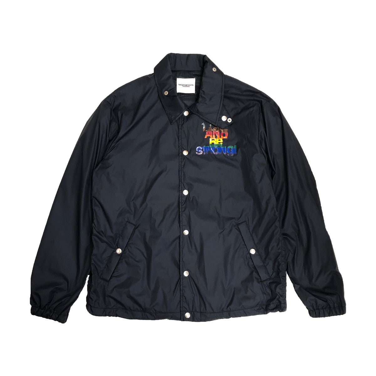 THE SOLOIST. LOVE AND BE STRONG COACH JACKET