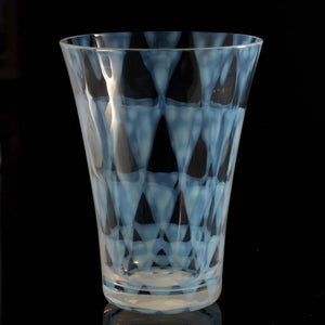 JAPANESE TRIANGLE FLARED DRINKING GLASS