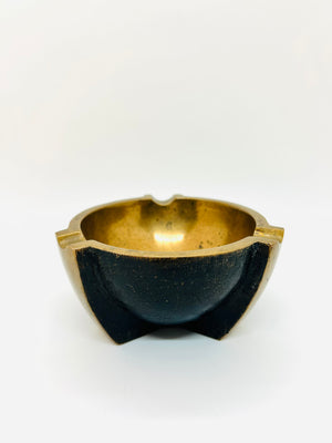 Antique Brass Ashtray