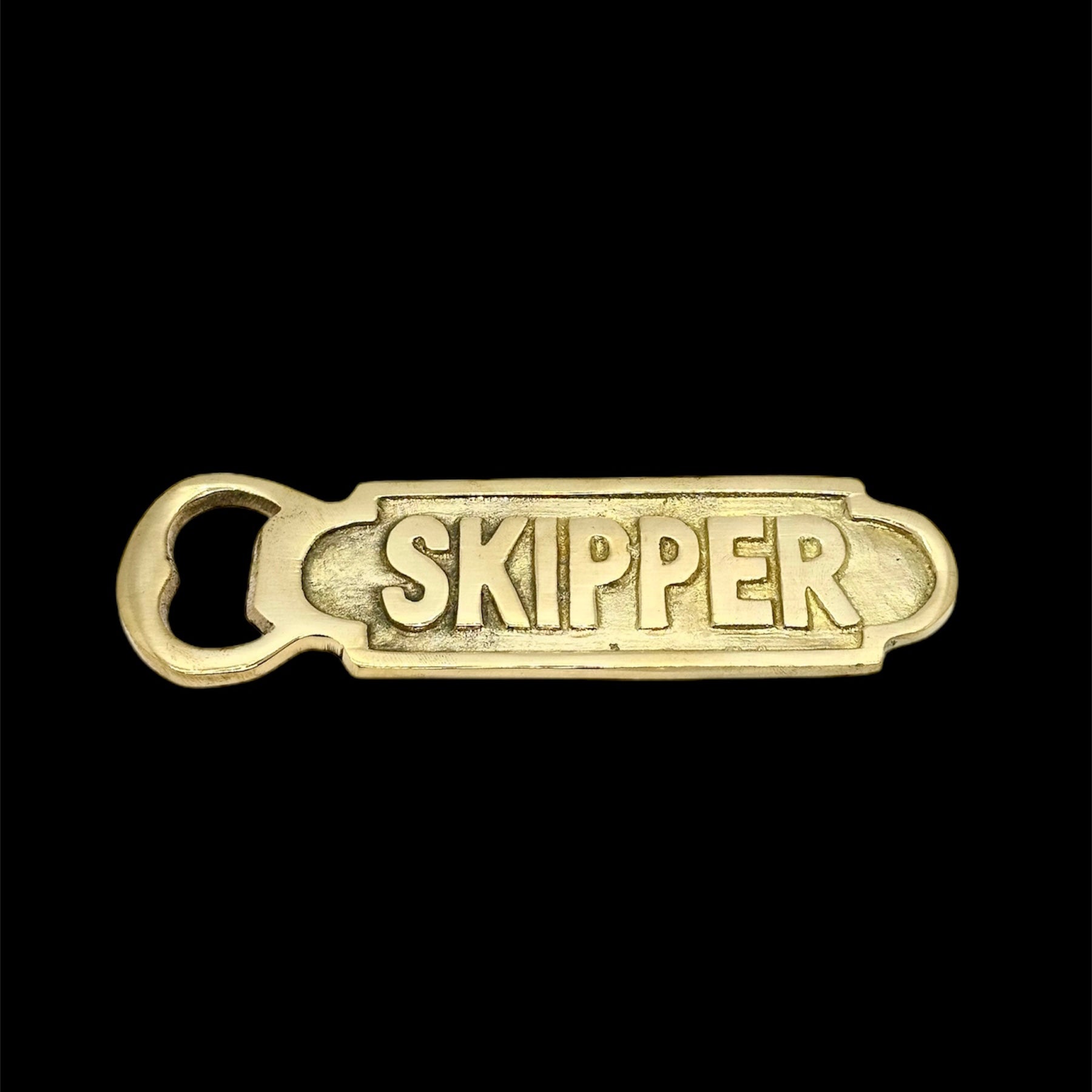 Brass Skipper Bottle Opener