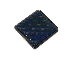 INDEN COMPACT MIRROR DIAMOND PATTERN