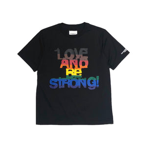 ソリスト。 LOVE AND BE STRONG ショートスリーブTシャツ