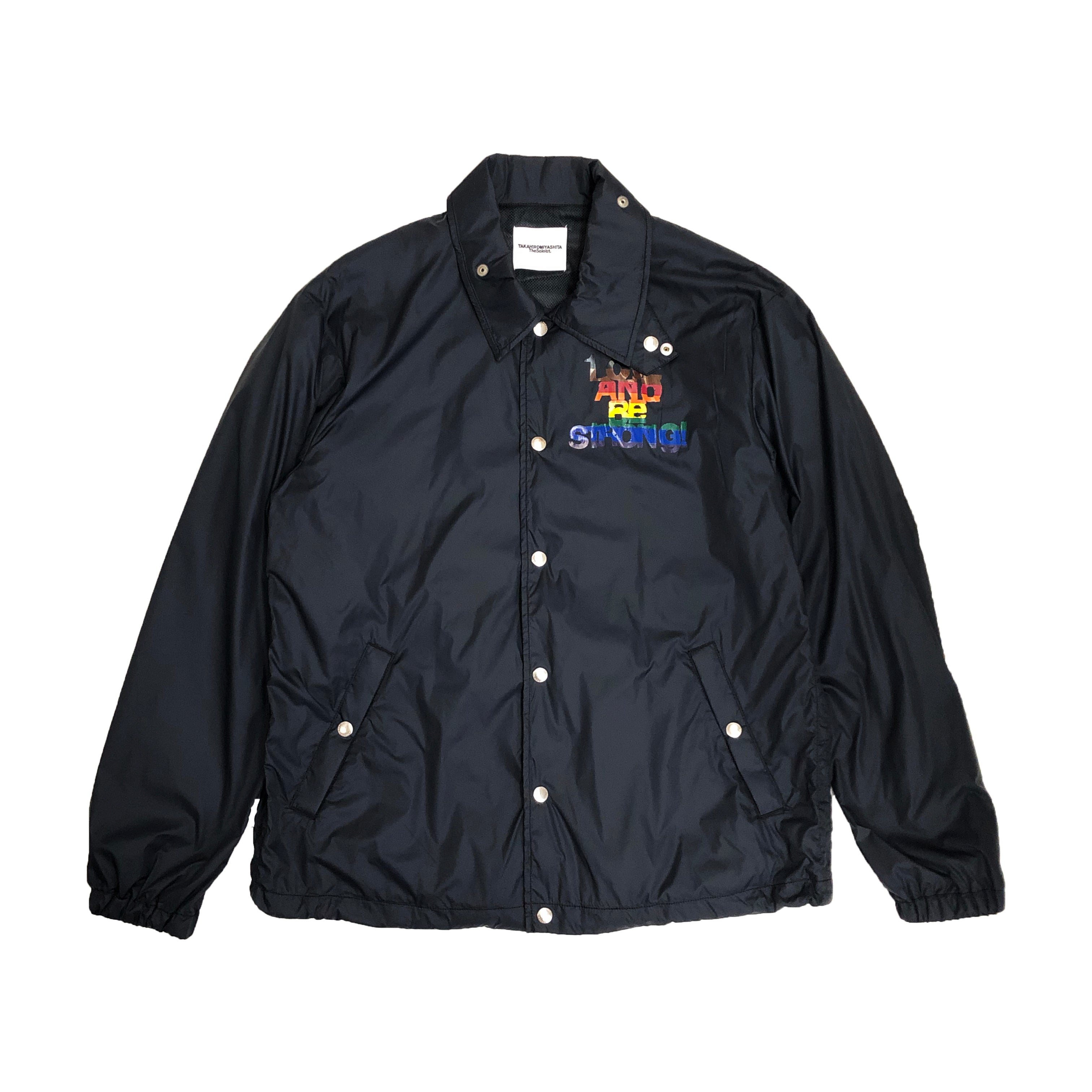 THE SOLOIST. LOVE AND BE STRONG COACH JACKET