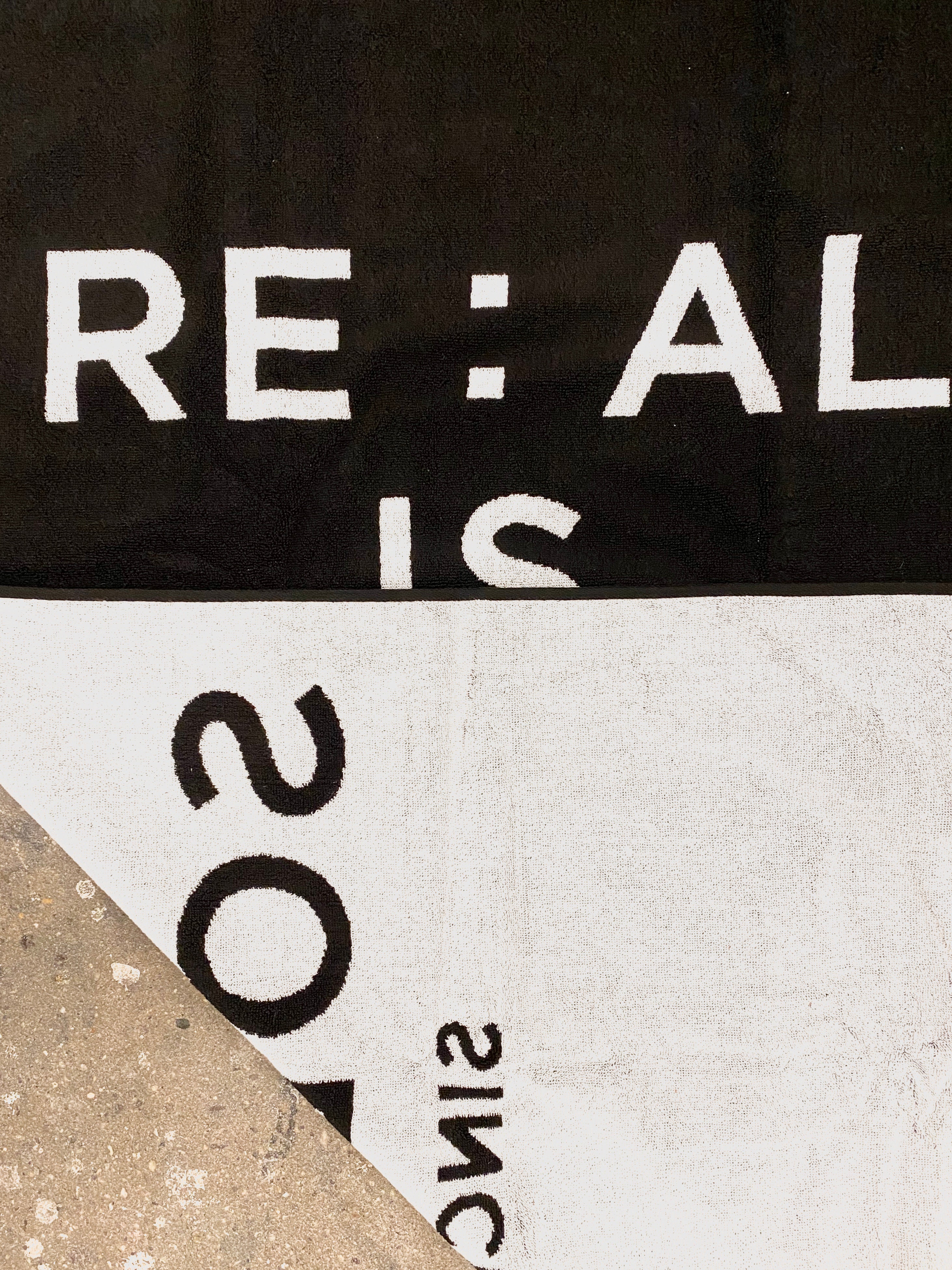 WINTER SALE 50% OFF - at check out.RE : AL IS THE SOLOIST. Beach Towel