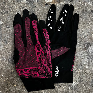 50% OFF WINTER SALE TAKAHIROMIYASHITA TheSoloist. Gloves Lace Print
