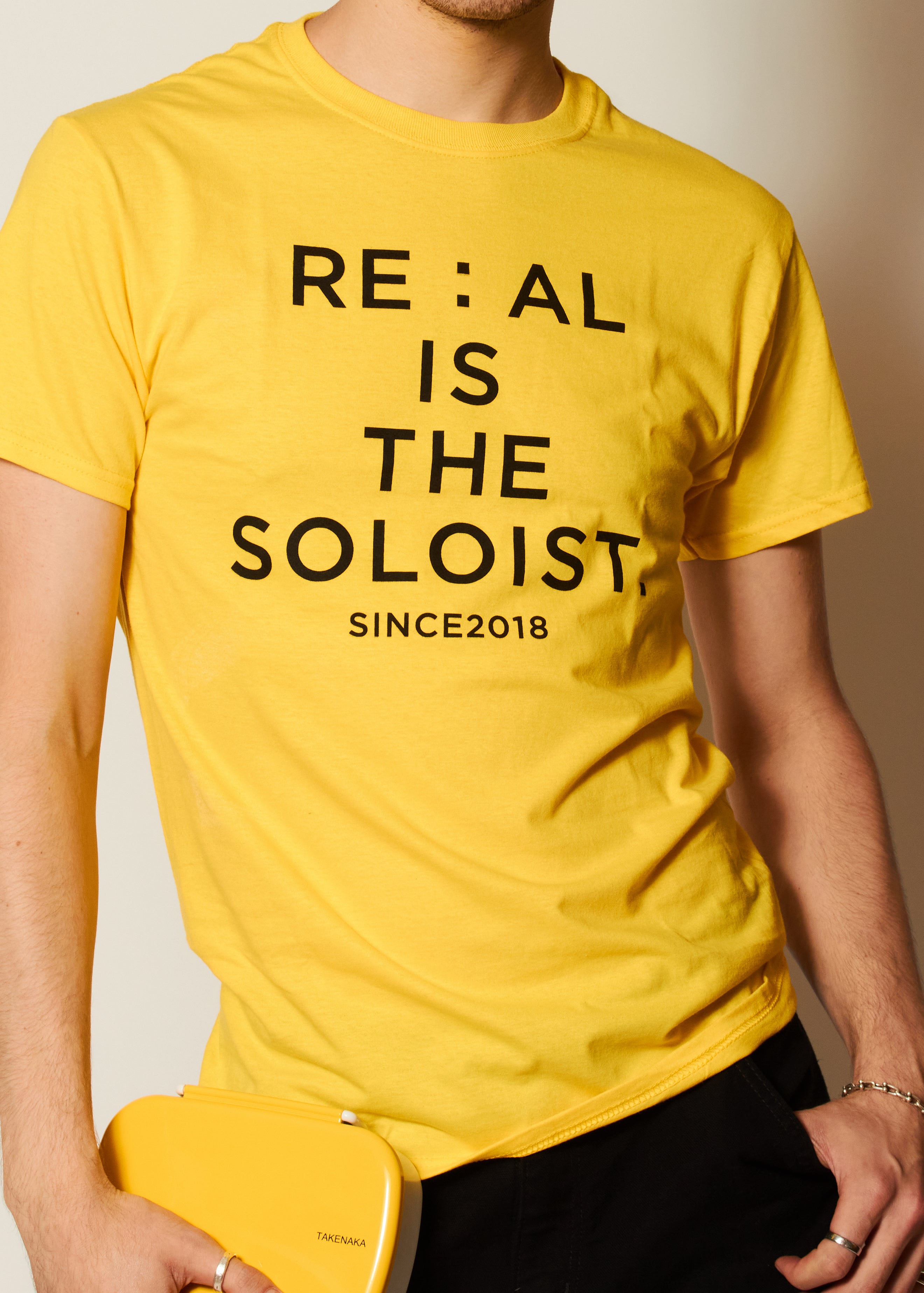 RE:AL IS THE SOLOIST "100% RE:AL" I'M A SOUVENIR T-SHIRT