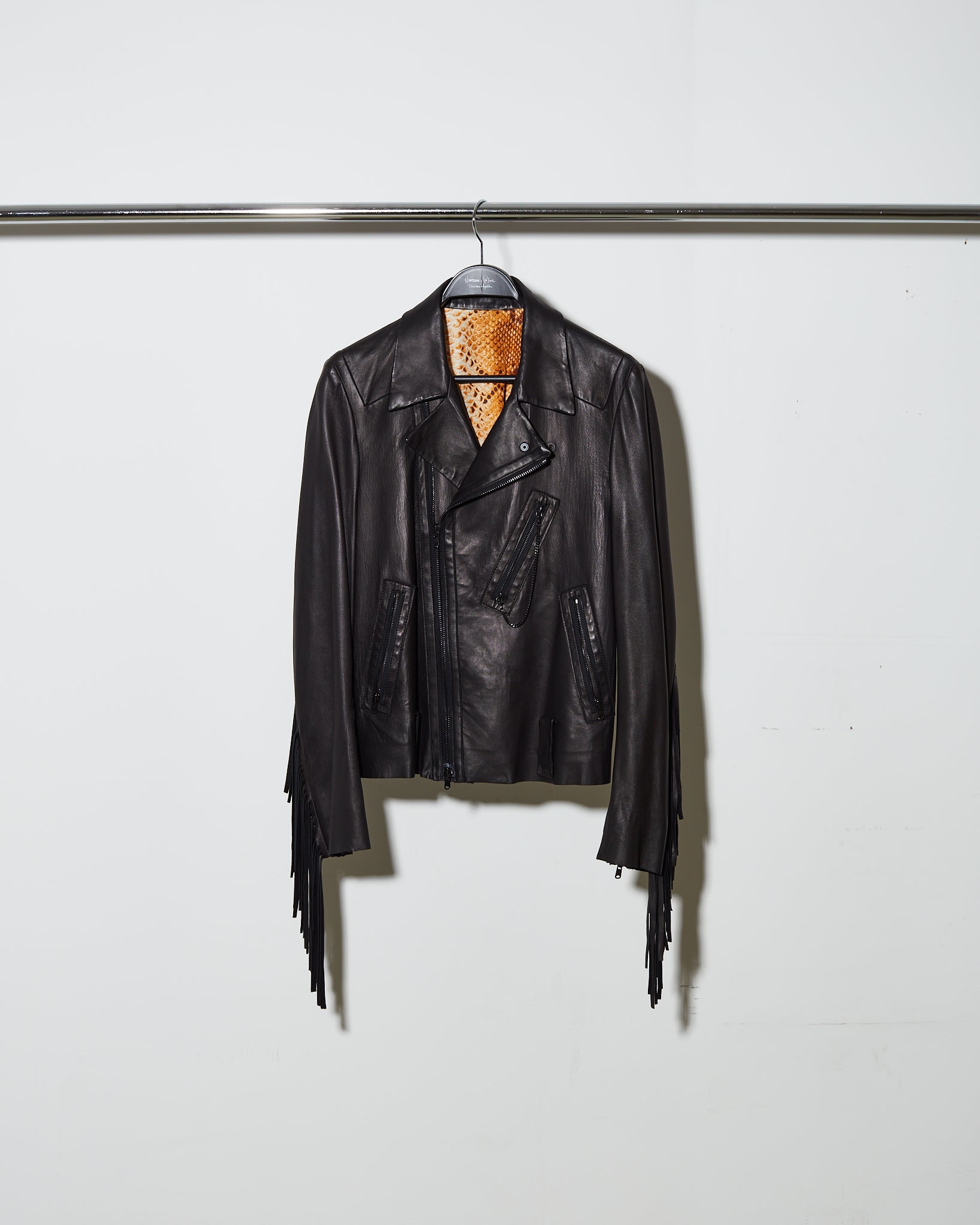 NUMBER (N)INE ARCHIVE LEATHER JACKET